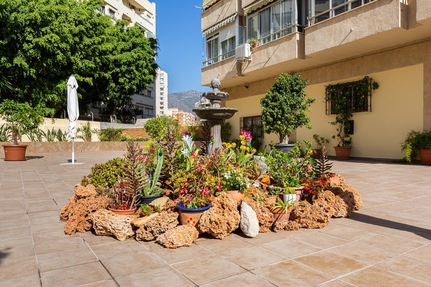 Ver1 - Terraza - 1 Dorm - Wifi - Centro A 100 Metros - Playa A 600 Metros トレモリノス エクステリア 写真